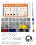 944pcs Pin Connector Kit,car Electrical Wire Connectors Terminal Pins,21type.... Fixed Price $39.99.