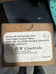 B&w Controls 5300-s-v P/n 53-121000 Intrinsically Safe Control Relay. Fixed Price $300.00.