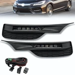 Led Fog Lights For 2016 2017 Honda Accord 4 Door Sedan Bumper Lamp Oem Style .... Fixed Price $86.36.