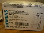 Siemens 3ru1900-2af71 Overload Remote Reset For 3ru1 Overloads (lot Of 2) New. Fixed Price $30.00.