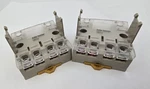 2pc Cutler Hammer D8pa2 Screw Terminal Din Rail Adapter For D8 1 Or 2 Pole Relay. Fixed Price $22.00.