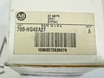 700-hg42a27 Allen Bradley 30 Amp Dpdt 277v Ser A Control Relay. Fixed Price $41.00.