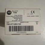 Allen Bradley 700-ht12bu120 Timing Relay (new In Box). Fixed Price $110.00.