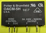 Potter & Brumfield Oacm-5h Ac Module Relay 5-volt/dc Control 24-280vac 5a Out. Fixed Price $12.00.