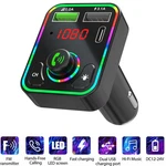 12-24v 2-usb Car Charger Bluetooth 5.0 Fm Transmitter Radio Mp3 Player Hand-free. Fixed Price $12.09.