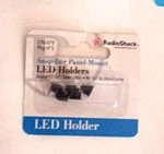 Radio Shack #276-079 Snap-in Panel Mount Led Holder New. Fixed Price $2.25.