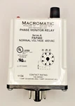 Macromatic Pap480 Phase Monitor Relay,480vac Part# 5wmj6. Fixed Price $75.00.