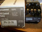 Nib Sylvania P6-20-76 P6 Control Relay. Fixed Price $80.00.