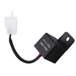 Hbxdeco Motorcycle Led Flasher Relay, 2 Pin 12v Dc, Automatic Black. Fixed Price $9.99.