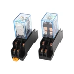 Uxcell 2pcs Ly2n-j Dc 12v 7.5a Coil Voltage 8pin Dpdt Power Ele... Usa Fast Ship. Fixed Price $28.21.