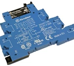 Lot Of 5 Finder 34.81.7.024.9024 Relay W/din Mount Socket 93.01.7.024 24 Vdc. Fixed Price $31.00.
