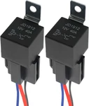 2 Pieces 4 Pin Car Relay, 12v 40a Spst Automotive Relay With Harness Socket And. Fixed Price $14.17.