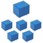 Tnisesm/6pcs Dc 12v Coil Spdt Pcb Relay 5 Pins Mini Power Jqc 3ff T.... Fixed Price $15.76.