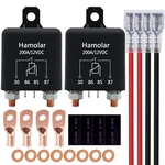 Hamolar 2 Pack 12v 200 Amp Continuous Duty Relay Switch Car Starter 200a. Fixed Price $30.31.