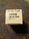 Potter & Brumfield Cdb-38-70006 Time Delay Relay Cdb3870006. Fixed Price $150.00.