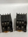 Omron Ptf11a Relay Base (lot Of 2 ). Fixed Price $14.99.