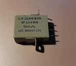 C.p. Clare Hermetic Sealed 8 Pin Relay 5k Ohm. Fixed Price $30.00.