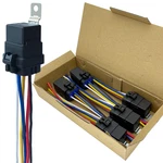 Irhapsody 5 Pack 40/30 Amp 12v Dc Waterproof Relay Kit With Heavy-duty Pigtail,. Fixed Price $38.48.