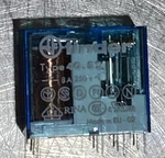 Finder 40.52, 8a, 250v Miniature Relay, Blue, (no Box) Nos Surplus. Fixed Price $7.99.