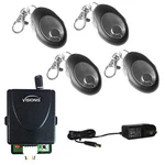 Visionis Fpc-5229 Rf 12v 1ch Wireless Receiver 4 Remote Control Transmitters. Fixed Price $127.45.