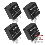 4-pack 4 Pin 12v 30a Heavy Duty Stable Relay Replacement For Pcs Pin-12v. Fixed Price $15.37.