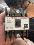 Cutler Hammer Type M Relay D26mb, D26mpr, D26mpl, D26mps Parts Pub D26m-2. Fixed Price $50.00.