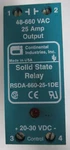 Continental Industries Rsda-660-25-1de Solid State Relay. Fixed Price $75.00.