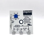Dayton 6a857 Solid State Timer Relay Off Delay 24-240vac 0.5-10 Sec Fast Ship. Fixed Price $19.99.