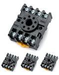 Qwork 8 Pins Relay Socket, 4 Pack 600 V 10 Amp Octal Socket With. Fixed Price $8.94.
