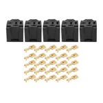 Senzeal 30a 5 Pin Relay Connector Socket With 25 X 6.3mm Terminals Car Truck.... Fixed Price $14.40.