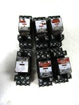 6) Tyco Schrack 115 Vac Relay Pt320615 10a 250 11 Blade W/base Pt78730. Fixed Price $76.49.