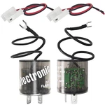 2-pack 2-pin Led Flasher Relay With Ground Wire & Connector Pigtail Harness - 12. Fixed Price $19.87.