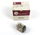 Sigma 67r4-12dc Relay 12v Dc Coil - Nos. Fixed Price $12.99.
