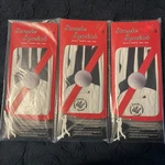 Simple Symbol Men S Golf Gloves Small Right Hand Pack Of 6 White/black. Fixed Price $20.00.