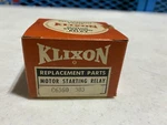 One (1) Klixon Motor Starting Relay C6360-383, Nos In Box. Fixed Price $14.99.