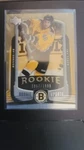 Jay Leach 2005-06 Upper Deck Rookie Update Rc #105 Boston Buins 1067/1999. Fixed Price $3.00.