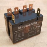 Matsushita He2a-dc24v Power Relay, 2hp, 24vdc, 25a, 277v, Ahe2112 - Used. Fixed Price $12.18.
