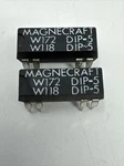Lot Of 2 New Old Stock Magnecraft Relay W172dip5-w118dip5 Rare. Fixed Price $4.42.