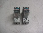 Lot Of 2 Abb Cr-m024dc4l 1svr405613r1100 Relay. Fixed Price $17.65.