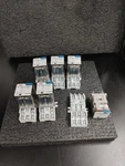 Lot Of 6 Allen Bradley 700-hb32z24-3-4 24v Dc Gp Tall Square Base Relay W. Fixed Price $34.81.