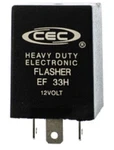 3-prong Electronic Turn Signal Flasher Relay Ef33h, Three Pins Square, 25 Amp. Fixed Price $13.99.