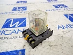 Omron Mk2epn-ua-dc24 Relay 24vdc Coil With Socket Base. Fixed Price $21.75.