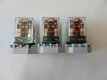 Lot Of 3 Nte Electronics R02-11d10-24b Relays With Base. Fixed Price $39.99.