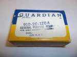 Guardian 910-2c-120a Relay 120 Vac Quick Disconnect. Fixed Price $18.00.
