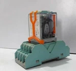 Releco C4-a40fx Relay With Base - 5pc Lot. Fixed Price $190.21.