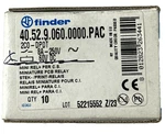Finder 40.52.9.060.0000.pac Pcb Relay 60vdc Coil 8a 250v Dpdt Lot Of 10 New. Fixed Price $59.99.