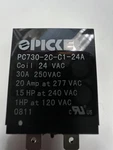 Picker Pc730-2c-c1-24a Power Relay 24vac Coil Dpdt 30a Flange Mount Nos. Fixed Price $25.00.