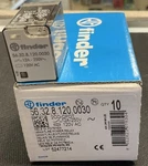 Box Of 9 Finder 56.32.8.120.0030 - Relay 12a 250v 120v Ac. Fixed Price $20.00.