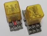 Lot Of 2 Idec Rr3b-l Relays, 120v Coil W/ Sr38-05 Socket Base. Fixed Price $9.97.
