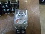 Omron Ly2n-ac220/240vac Lot Of 4 With Socket Base New Old Stock. Fixed Price $40.00.
